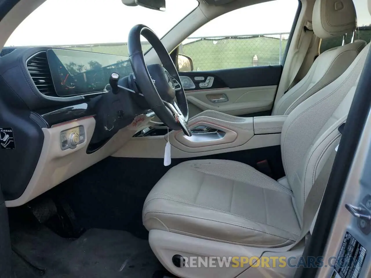 7 fotografías del automóvil dañado 4JGFF5KE8LA185214 MERCEDES-BENZ GLS-CLASS 2020