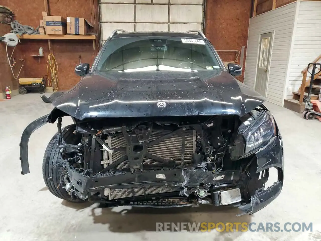 5 fotografías del automóvil dañado 4JGFF5KE8LA222374 MERCEDES-BENZ GLS-CLASS 2020
