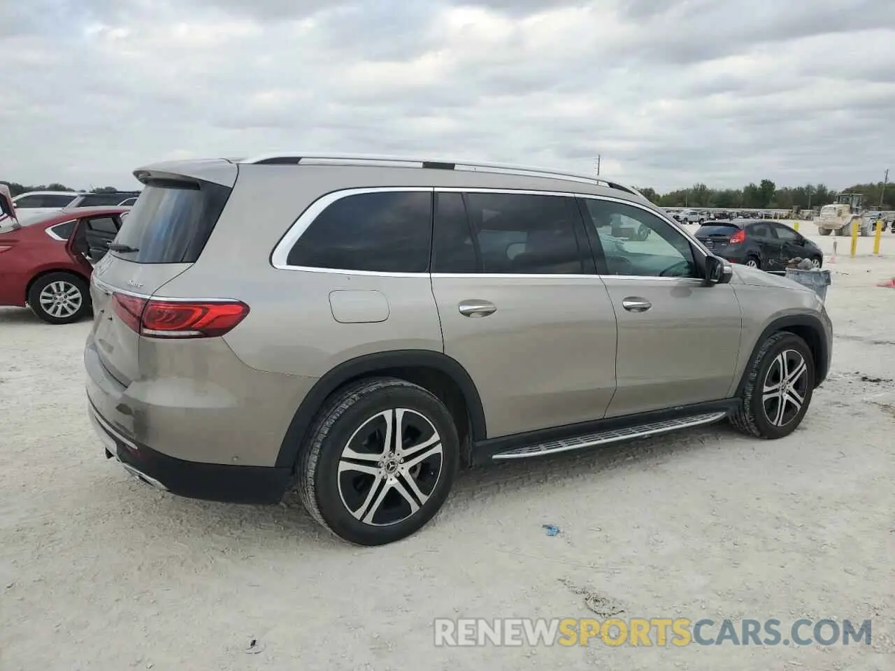 3 fotografías del automóvil dañado 4JGFF5KE9LA115060 MERCEDES-BENZ GLS-CLASS 2020