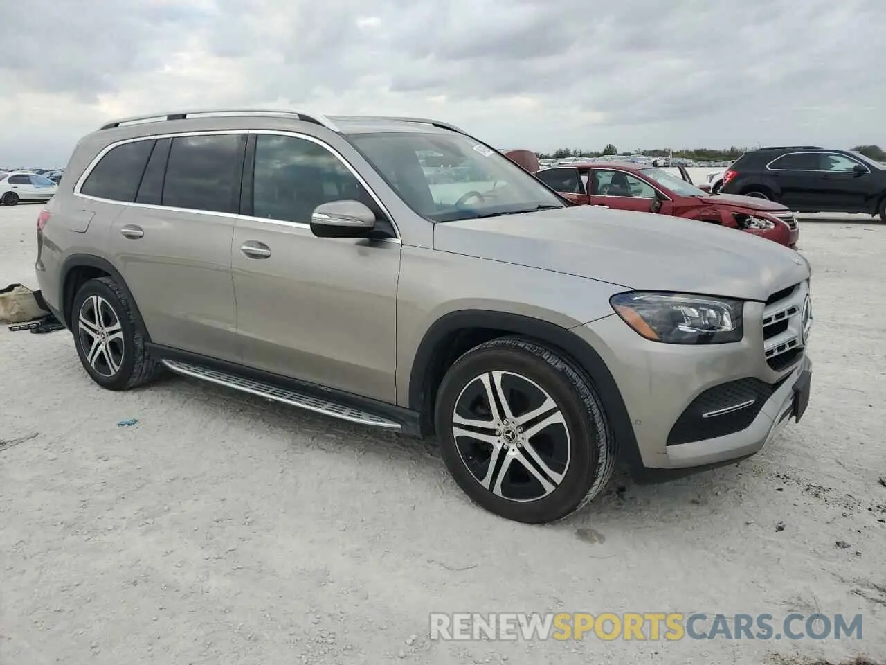 4 fotografías del automóvil dañado 4JGFF5KE9LA115060 MERCEDES-BENZ GLS-CLASS 2020