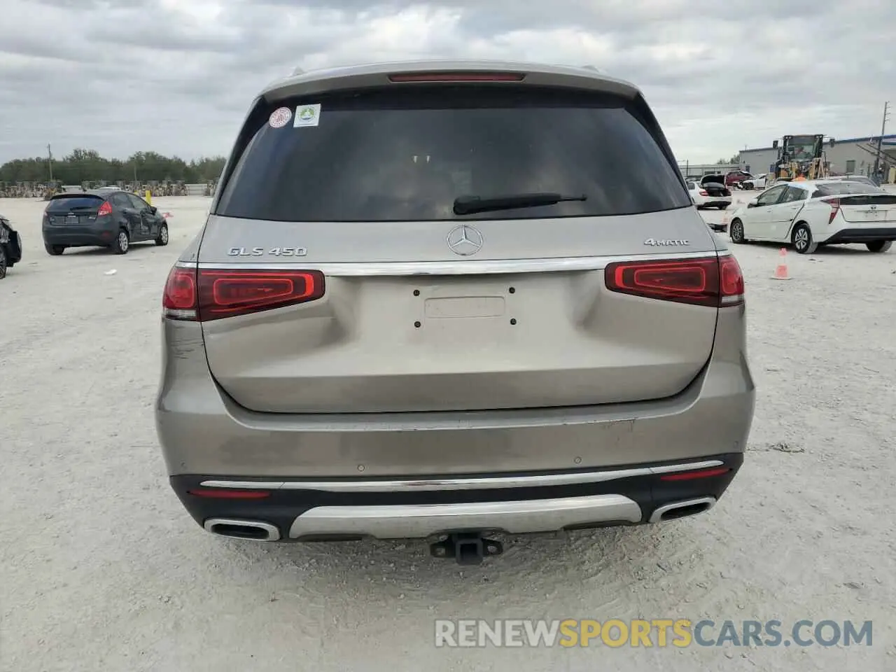 6 fotografías del automóvil dañado 4JGFF5KE9LA115060 MERCEDES-BENZ GLS-CLASS 2020