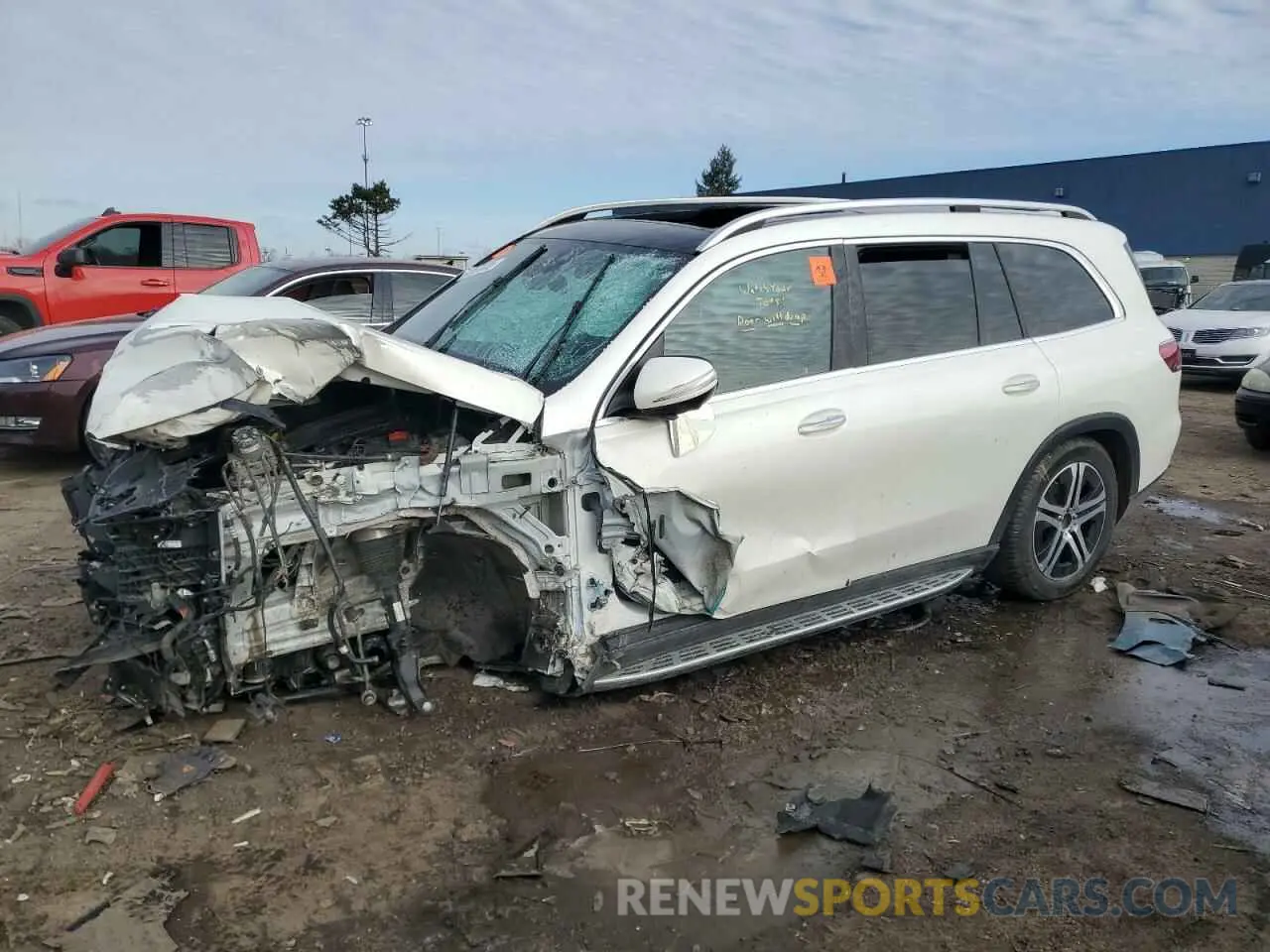 1 fotografías del automóvil dañado 4JGFF5KE9LA174867 MERCEDES-BENZ GLS-CLASS 2020