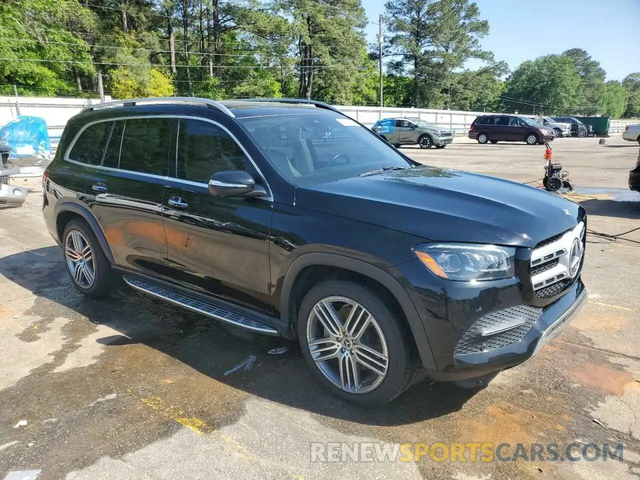 4 fotografías del automóvil dañado 4JGFF5KE9LA176361 MERCEDES-BENZ GLS-CLASS 2020