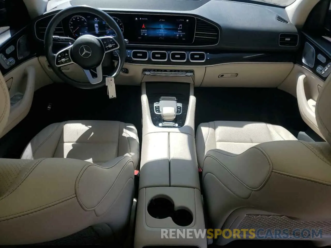 8 fotografías del automóvil dañado 4JGFF5KE9LA176361 MERCEDES-BENZ GLS-CLASS 2020