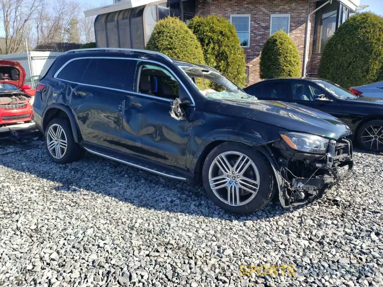 4 fotografías del automóvil dañado 4JGFF5KE9LA232198 MERCEDES-BENZ GLS-CLASS 2020