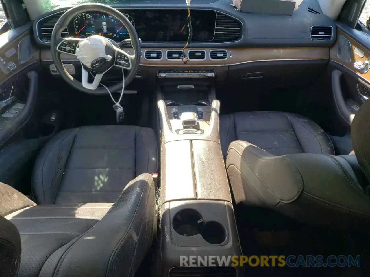 8 fotografías del automóvil dañado 4JGFF5KE9LA232198 MERCEDES-BENZ GLS-CLASS 2020