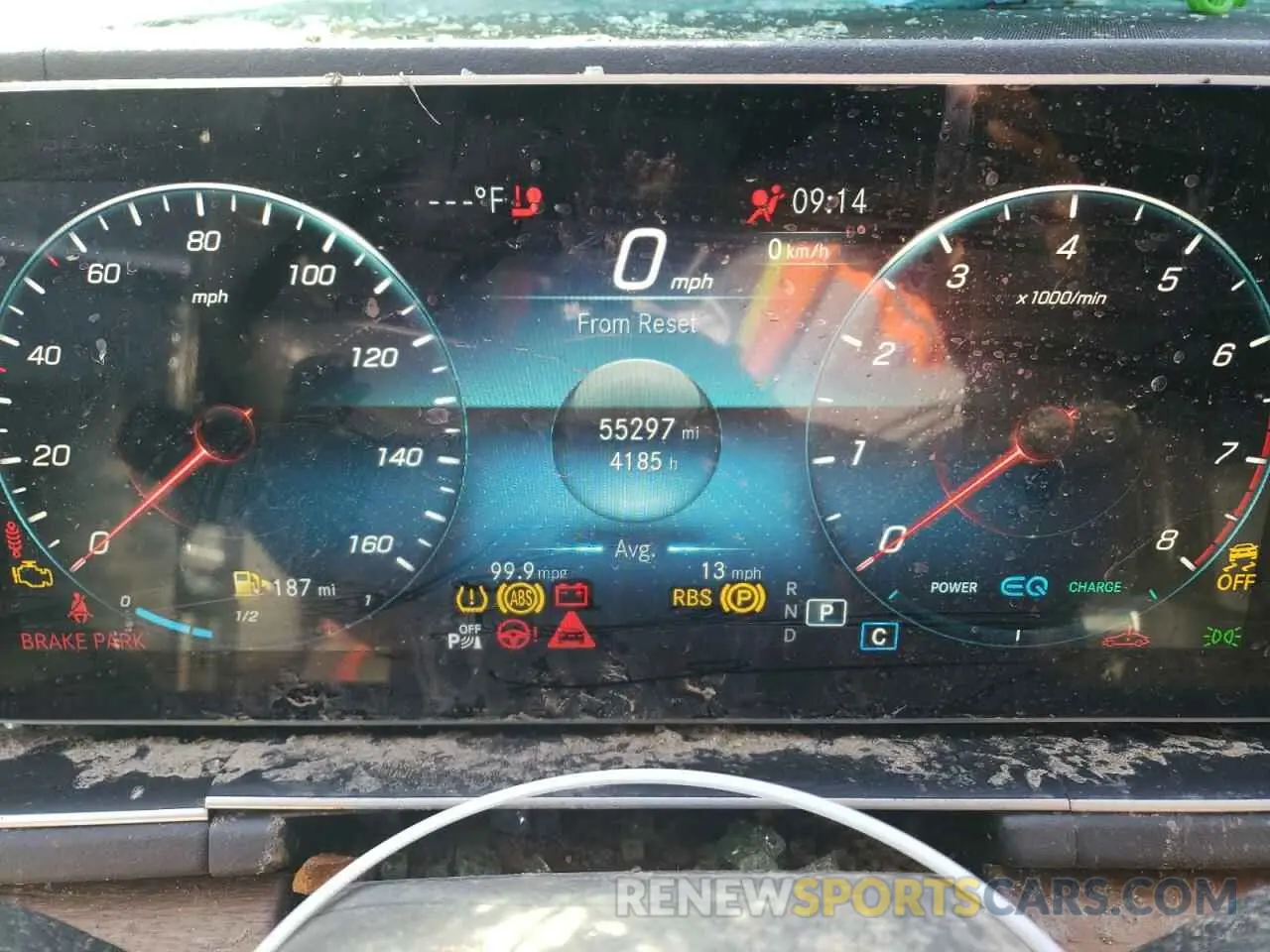 9 fotografías del automóvil dañado 4JGFF5KE9LA232198 MERCEDES-BENZ GLS-CLASS 2020