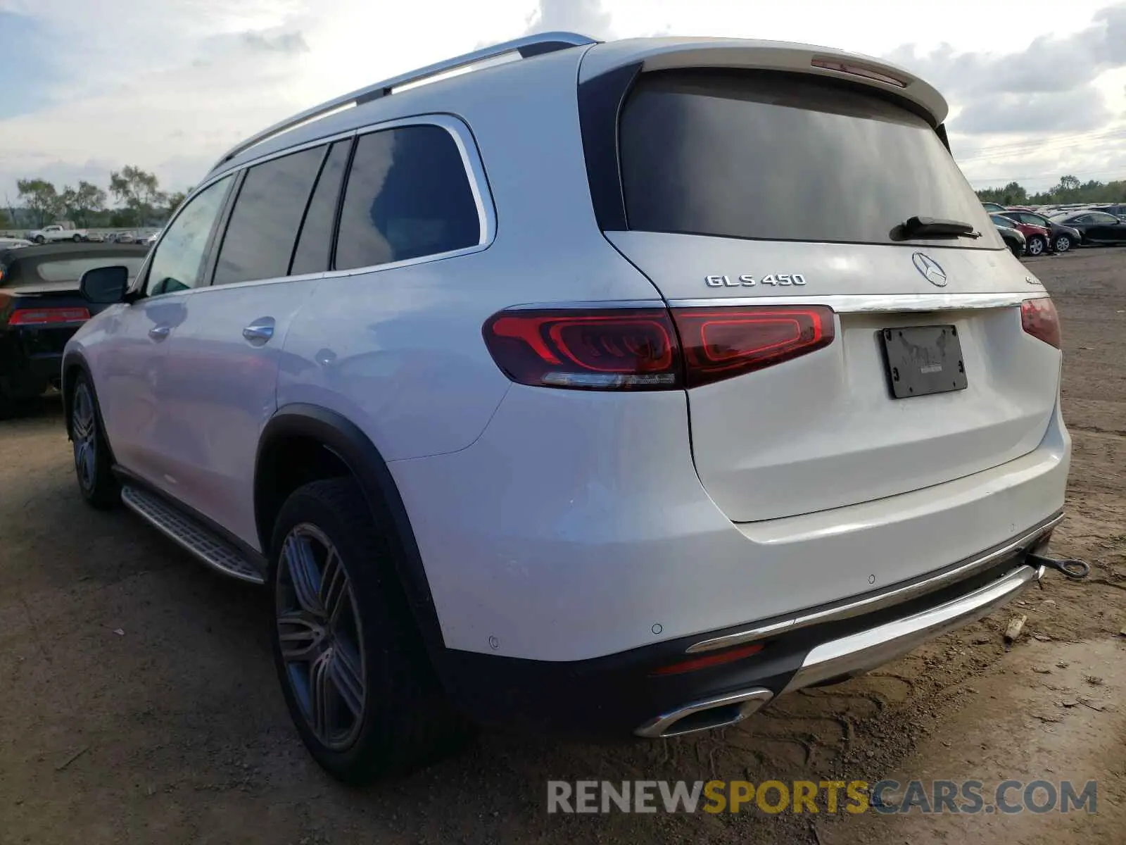 3 fotografías del automóvil dañado 4JGFF5KEXLA108487 MERCEDES-BENZ GLS-CLASS 2020