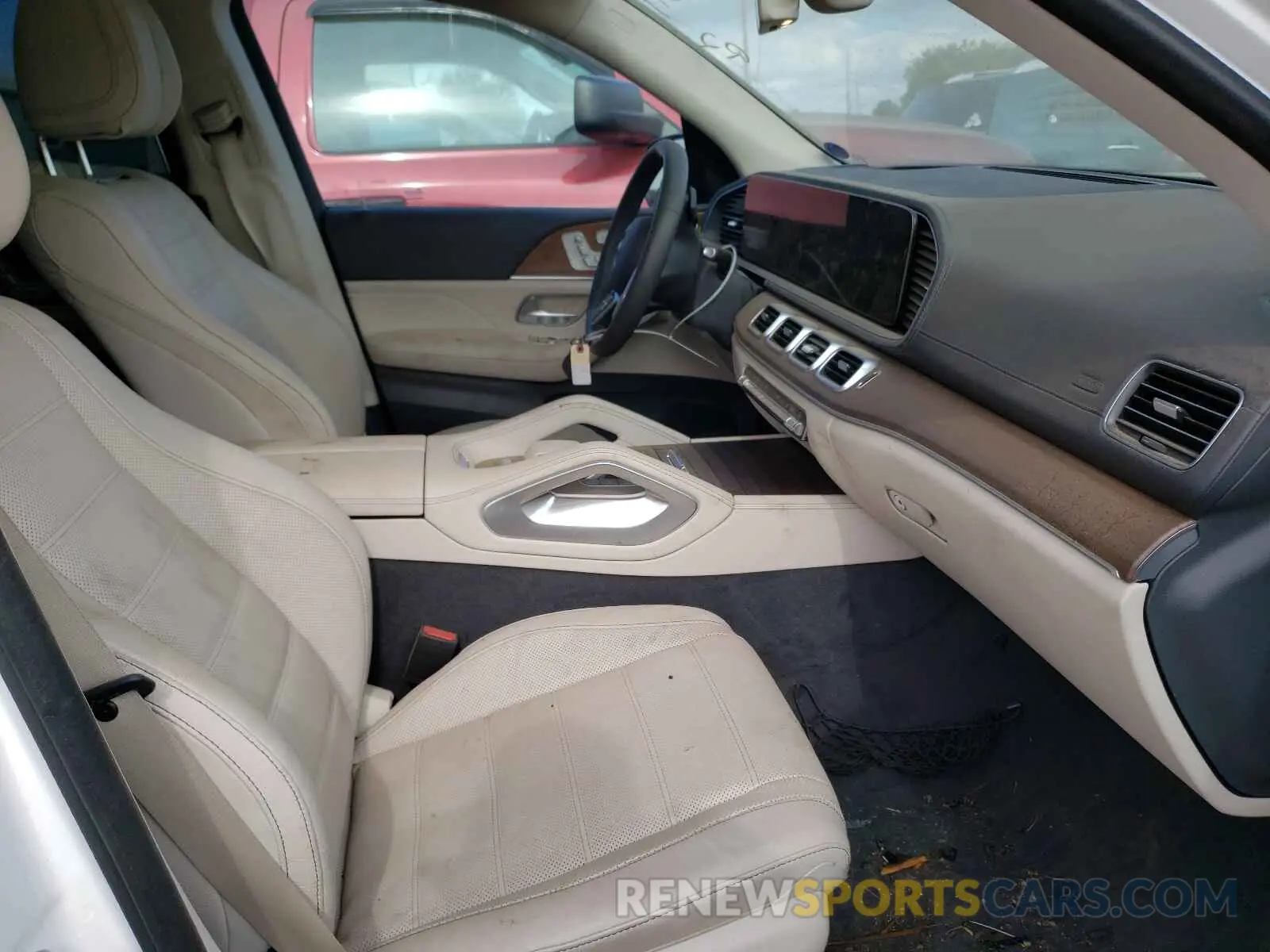 5 fotografías del automóvil dañado 4JGFF5KEXLA108487 MERCEDES-BENZ GLS-CLASS 2020