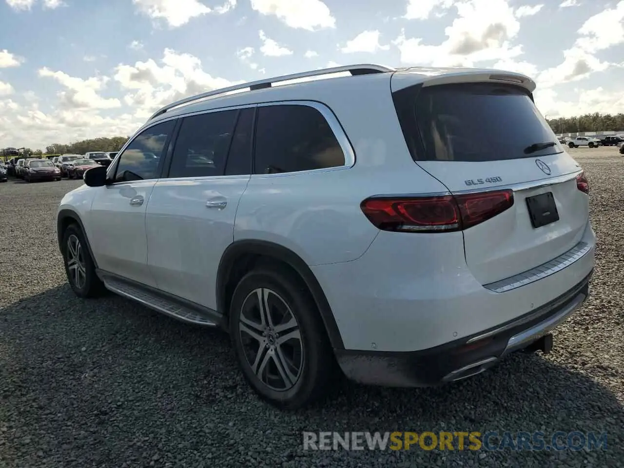 2 fotografías del automóvil dañado 4JGFF5KEXLA117450 MERCEDES-BENZ GLS-CLASS 2020