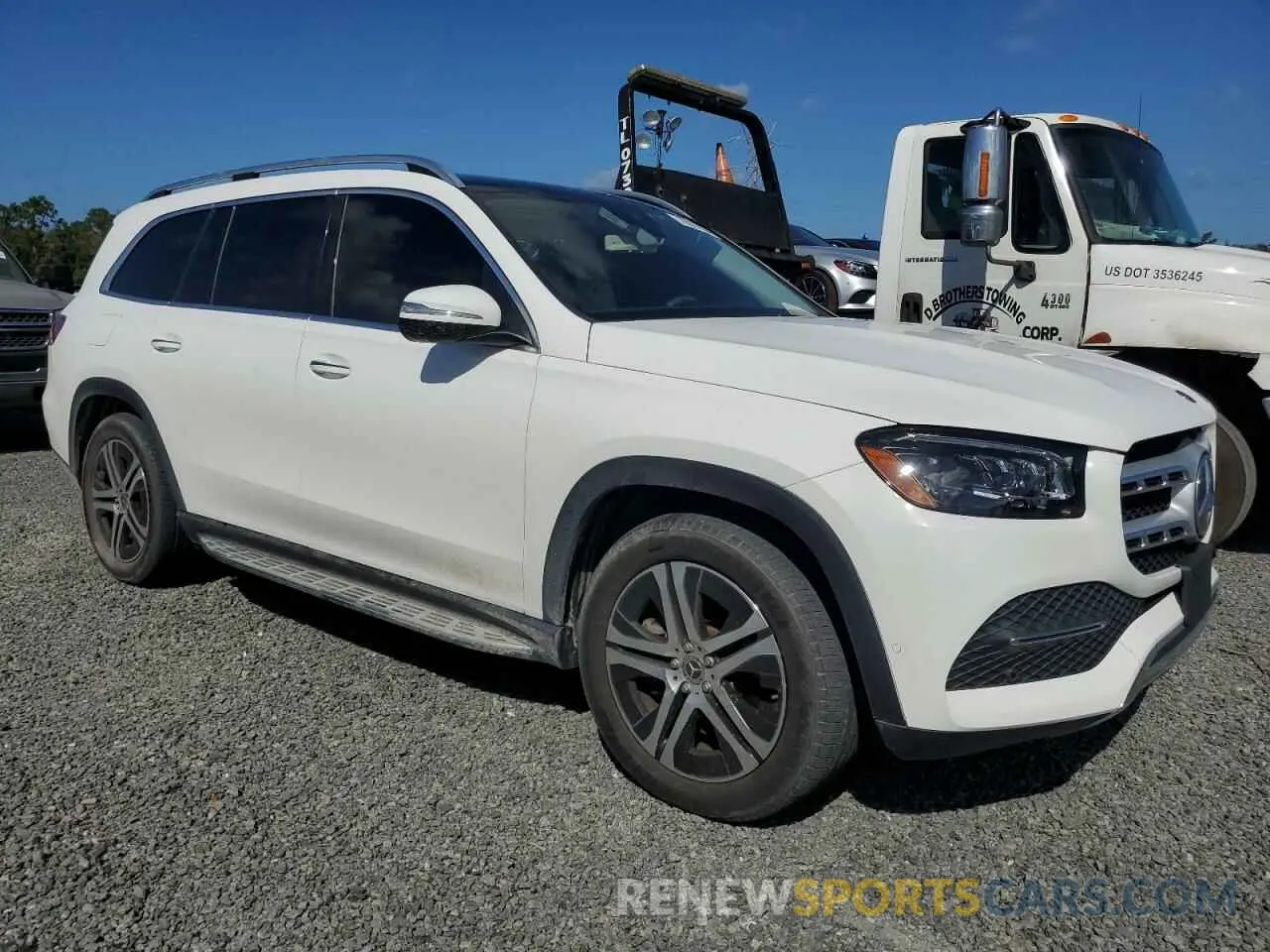 4 fotografías del automóvil dañado 4JGFF5KEXLA117450 MERCEDES-BENZ GLS-CLASS 2020