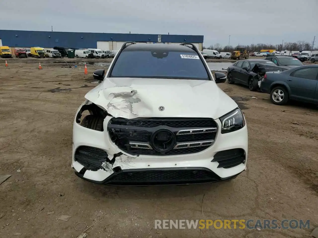5 fotografías del automóvil dañado 4JGFF8GE1LA166076 MERCEDES-BENZ GLS-CLASS 2020
