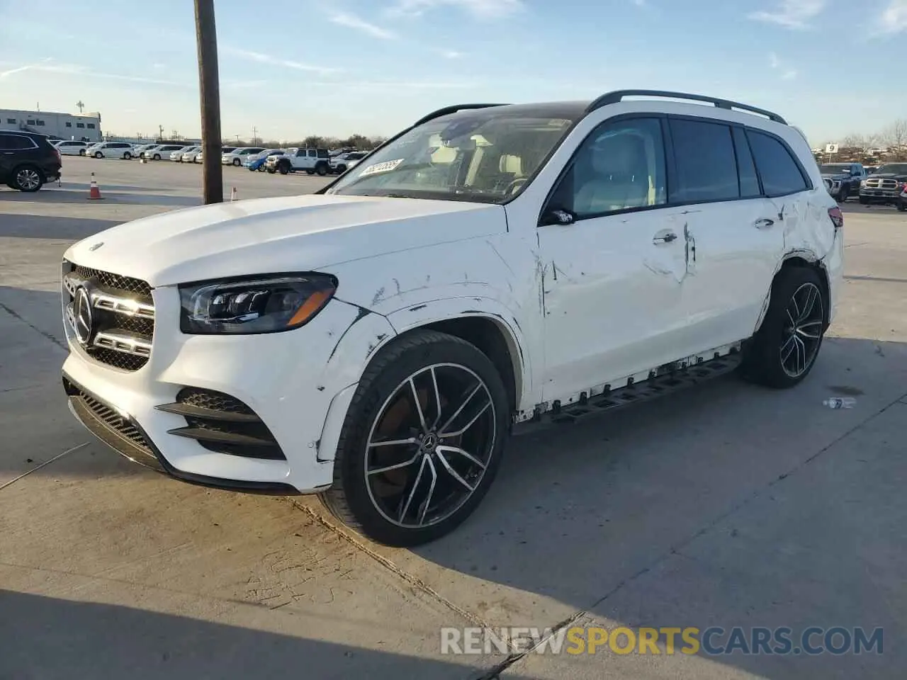 1 fotografías del automóvil dañado 4JGFF8GE4LA241627 MERCEDES-BENZ GLS-CLASS 2020