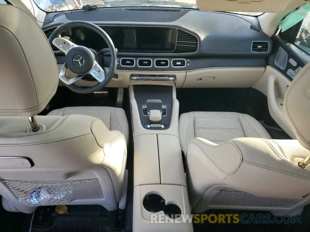 8 fotografías del automóvil dañado 4JGFF8GE4LA241627 MERCEDES-BENZ GLS-CLASS 2020