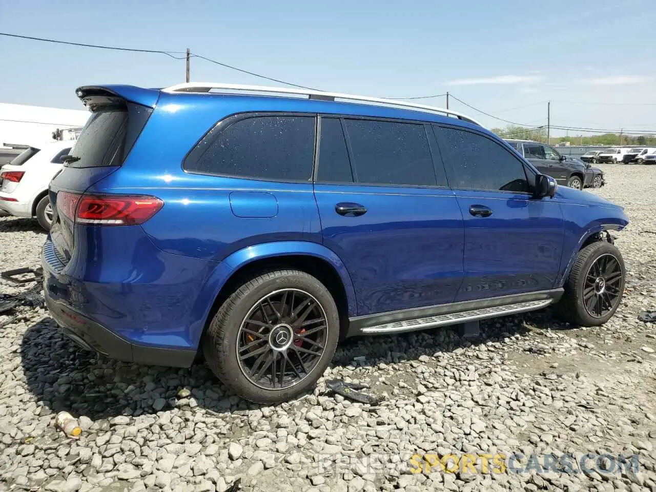 3 fotografías del automóvil dañado 4JGFF8GE8LA178208 MERCEDES-BENZ GLS-CLASS 2020