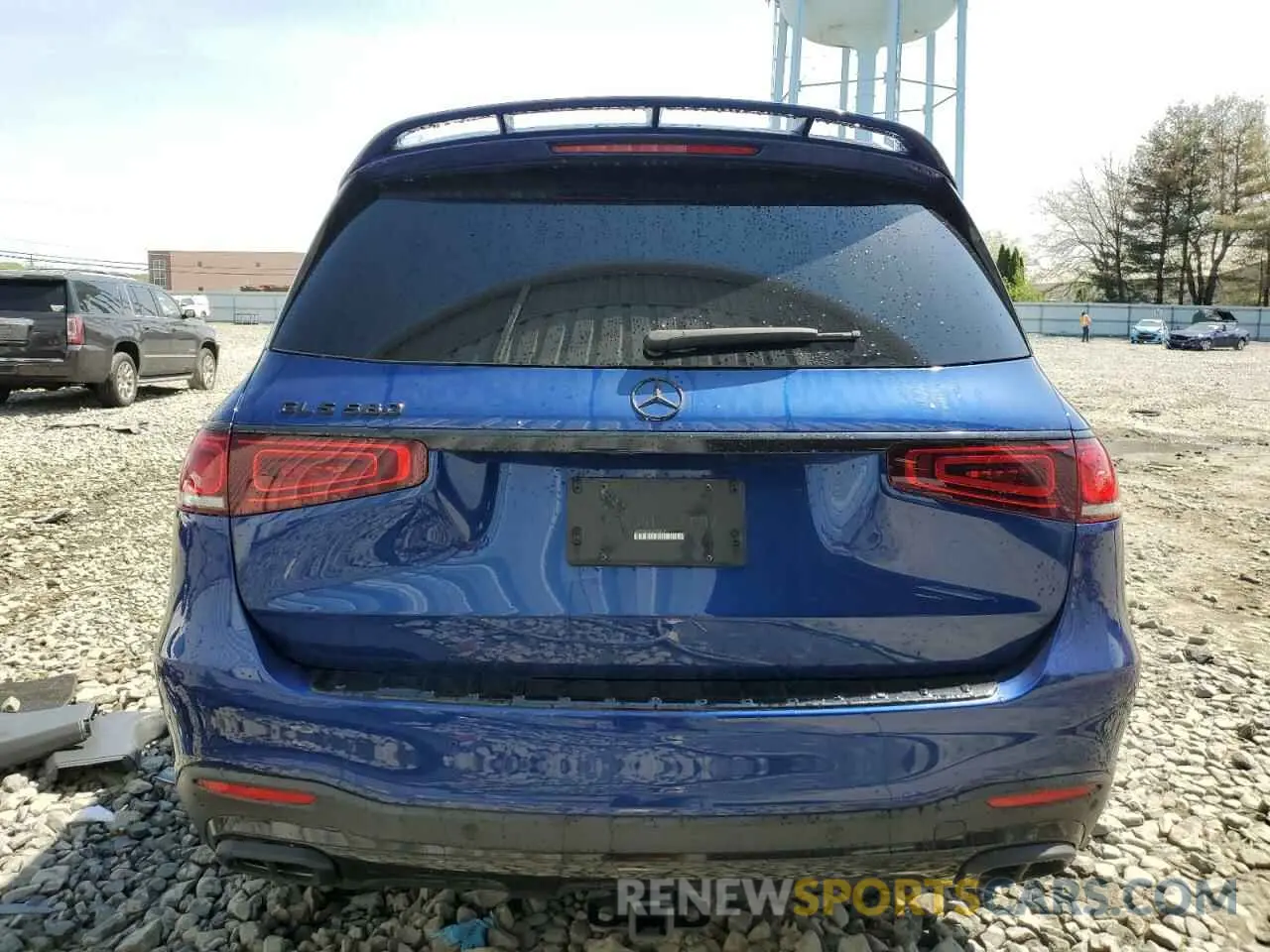 6 fotografías del automóvil dañado 4JGFF8GE8LA178208 MERCEDES-BENZ GLS-CLASS 2020