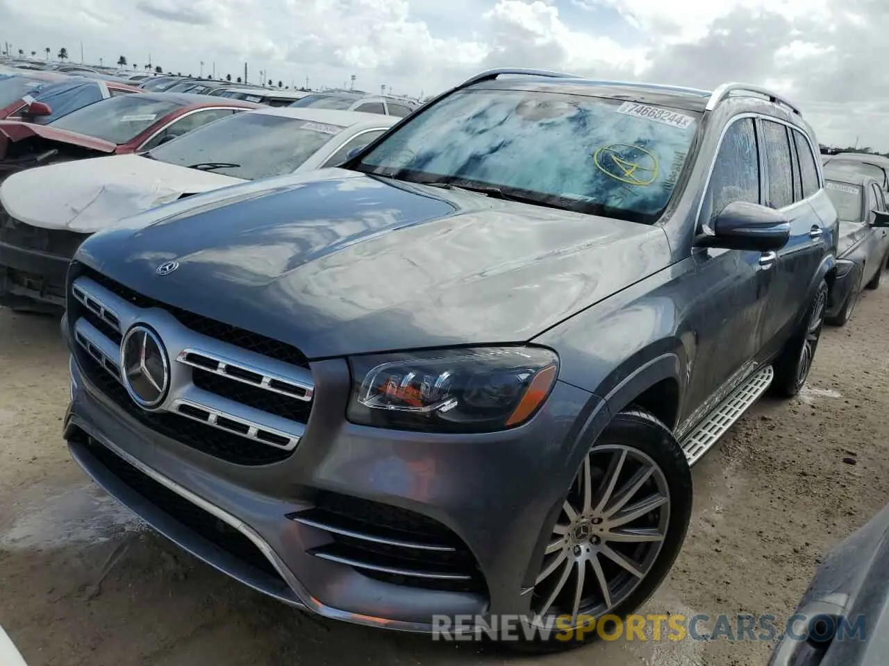 1 fotografías del automóvil dañado 4JGFF8GE9LA201446 MERCEDES-BENZ GLS-CLASS 2020