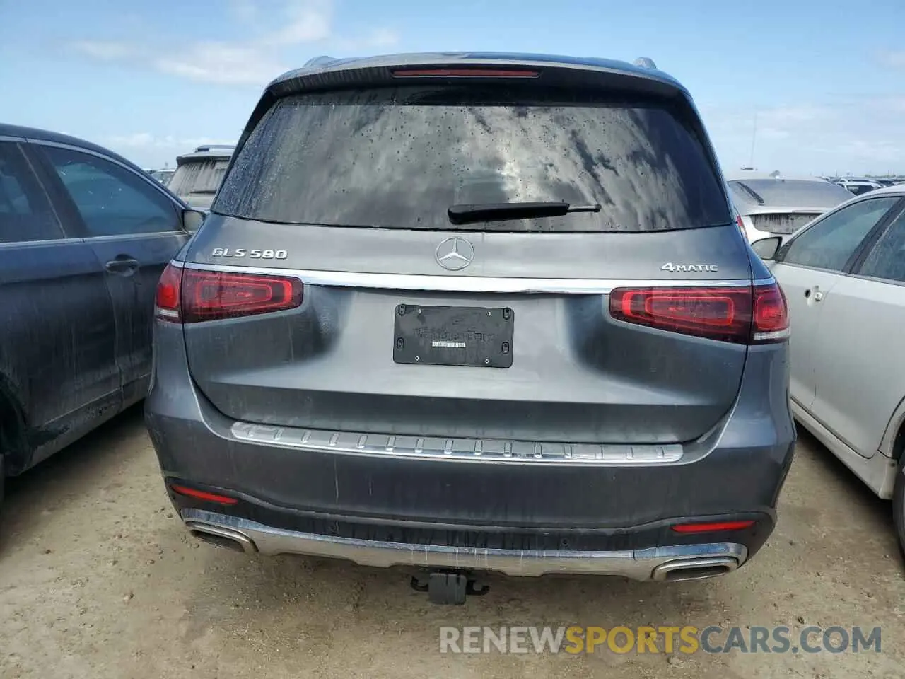 6 fotografías del automóvil dañado 4JGFF8GE9LA201446 MERCEDES-BENZ GLS-CLASS 2020