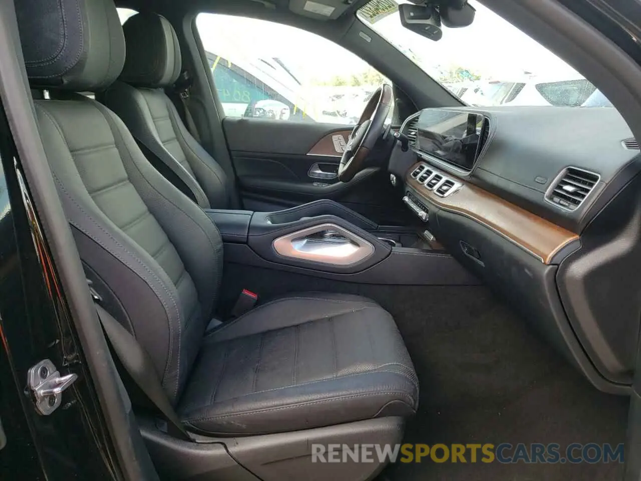 5 fotografías del automóvil dañado 4JGFF5KE1MA551774 MERCEDES-BENZ GLS-CLASS 2021