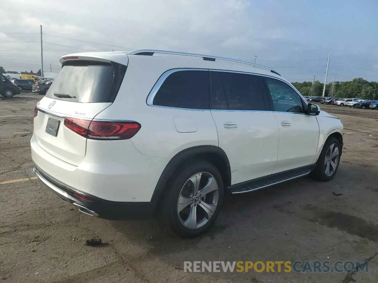 3 fotografías del automóvil dañado 4JGFF5KE2MA385412 MERCEDES-BENZ GLS-CLASS 2021