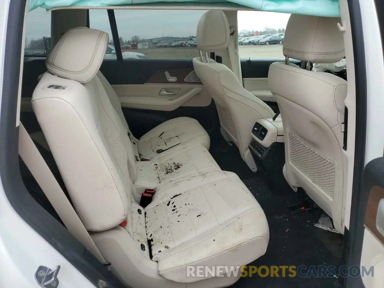 12 fotografías del automóvil dañado 4JGFF5KE4MA378476 MERCEDES-BENZ GLS-CLASS 2021