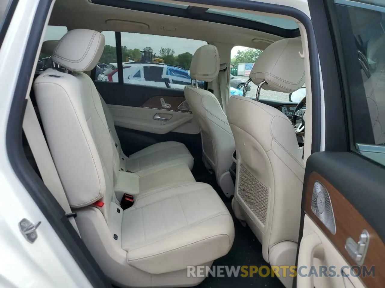 11 fotografías del automóvil dañado 4JGFF5KE4MA396704 MERCEDES-BENZ GLS-CLASS 2021