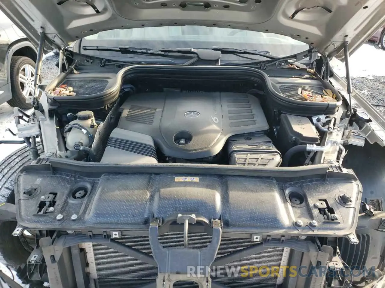 12 fotografías del automóvil dañado 4JGFF5KE5MA486055 MERCEDES-BENZ GLS-CLASS 2021