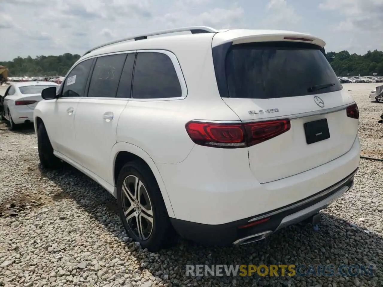 3 fotografías del automóvil dañado 4JGFF5KE9MA441121 MERCEDES-BENZ GLS-CLASS 2021