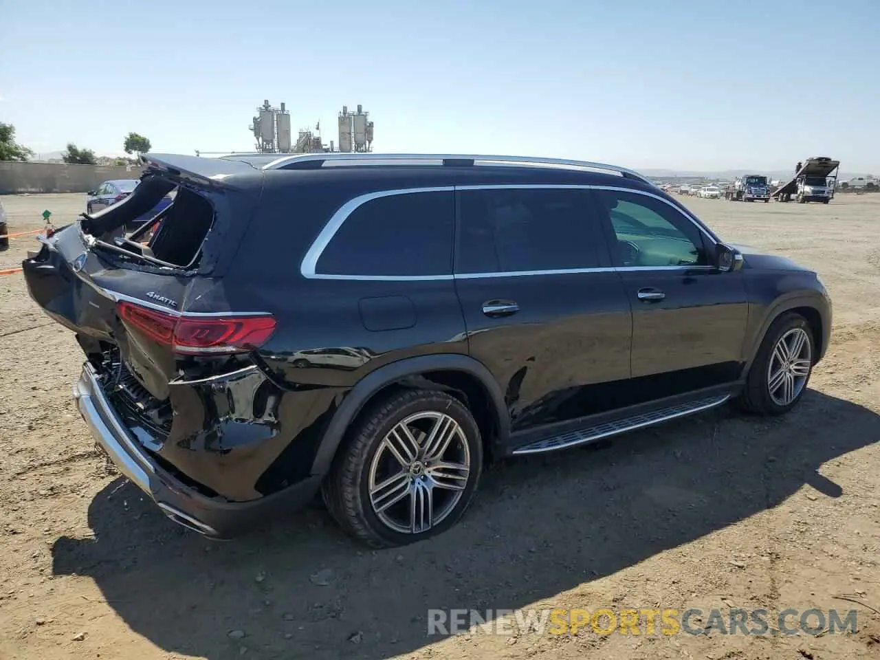 3 fotografías del automóvil dañado 4JGFF5KE9MA450207 MERCEDES-BENZ GLS-CLASS 2021