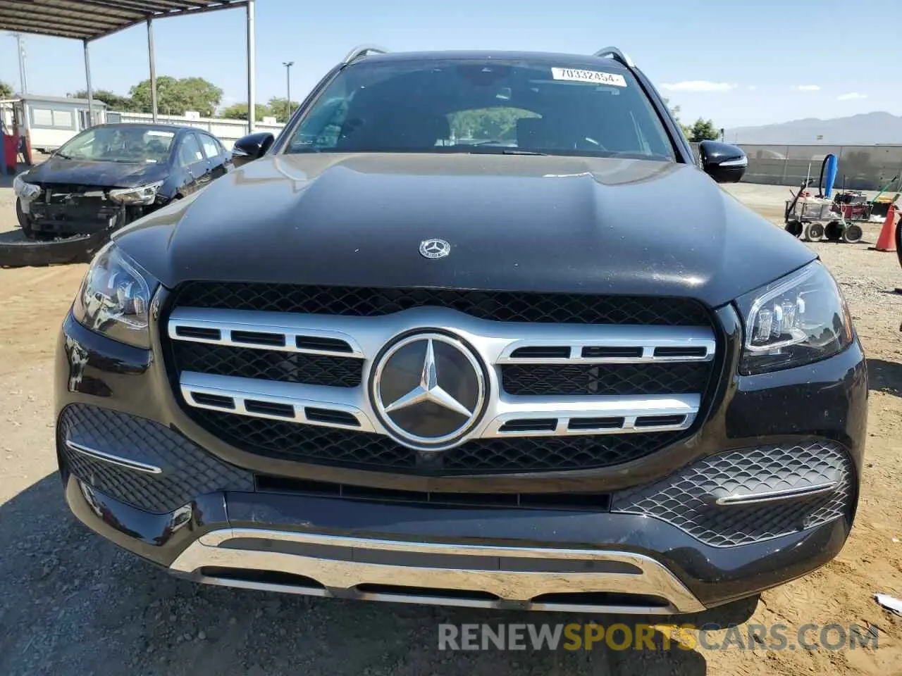 5 fotografías del automóvil dañado 4JGFF5KE9MA450207 MERCEDES-BENZ GLS-CLASS 2021