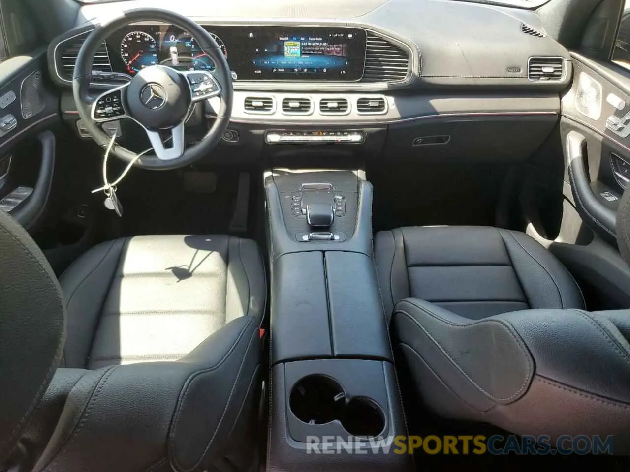 8 fotografías del automóvil dañado 4JGFF5KE9MA450207 MERCEDES-BENZ GLS-CLASS 2021