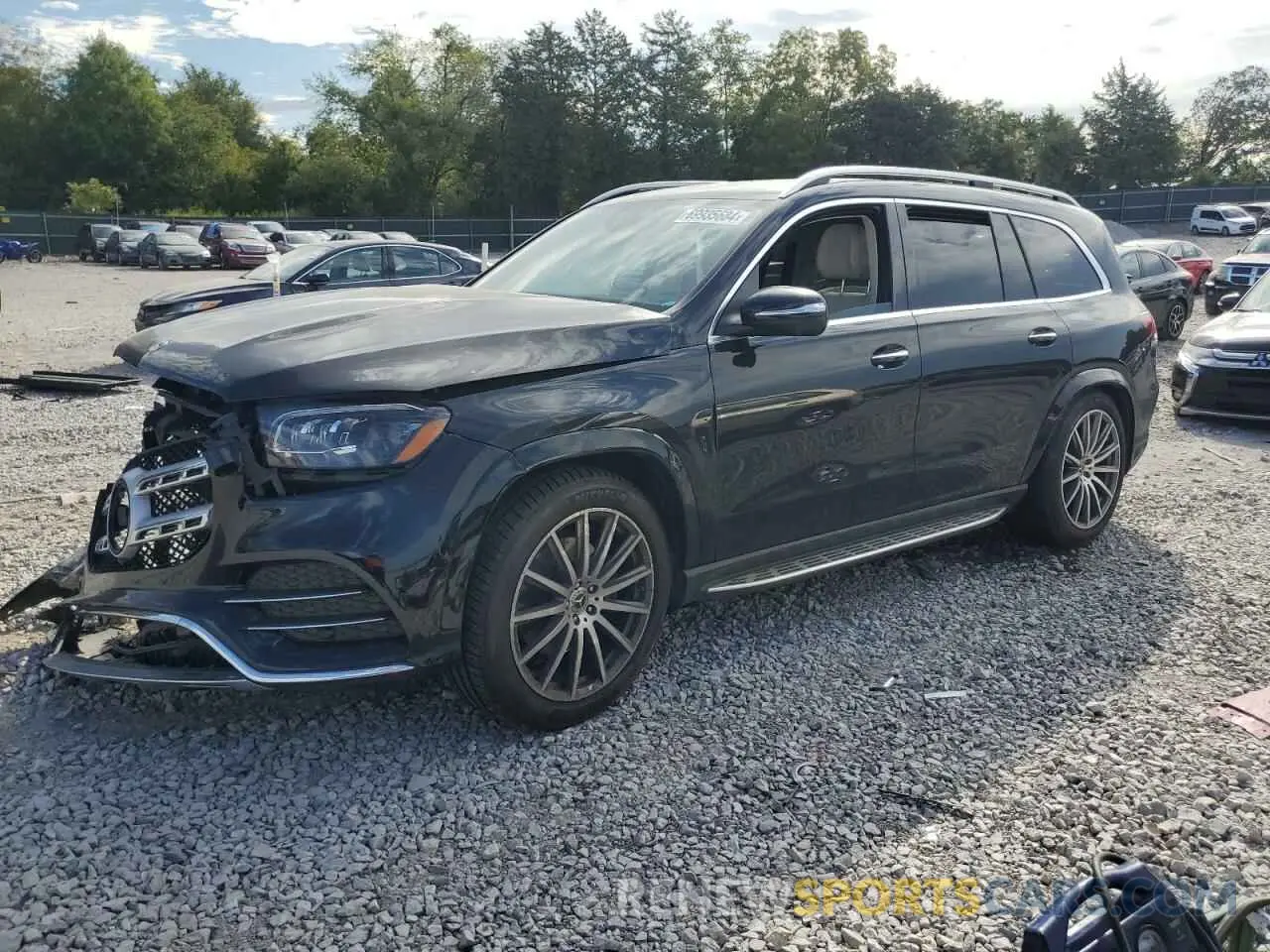 1 fotografías del automóvil dañado 4JGFF8GE0MA553445 MERCEDES-BENZ GLS-CLASS 2021