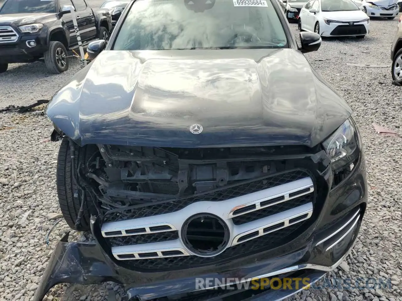 12 fotografías del automóvil dañado 4JGFF8GE0MA553445 MERCEDES-BENZ GLS-CLASS 2021