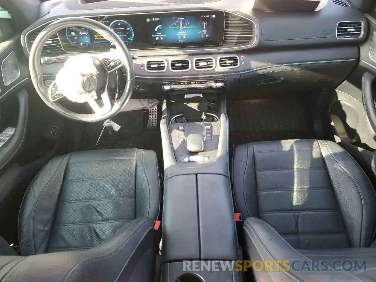 8 fotografías del automóvil dañado 4JGFF8GE1MA424792 MERCEDES-BENZ GLS-CLASS 2021