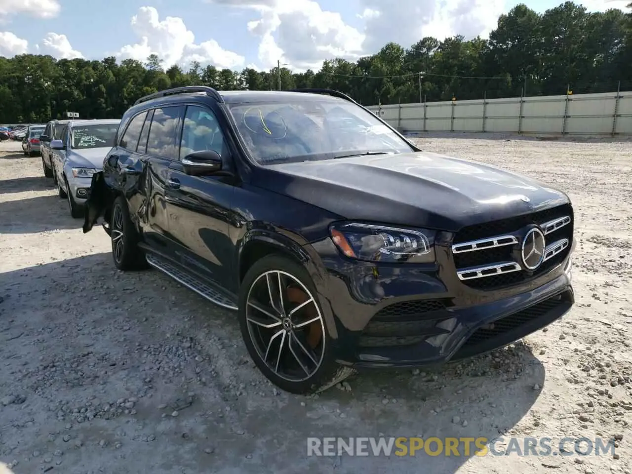 1 fotografías del automóvil dañado 4JGFF8GE2MA446798 MERCEDES-BENZ GLS-CLASS 2021