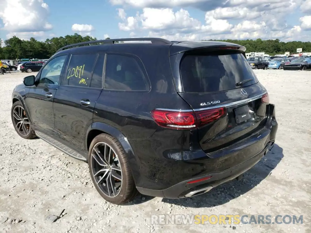 3 fotografías del automóvil dañado 4JGFF8GE2MA446798 MERCEDES-BENZ GLS-CLASS 2021