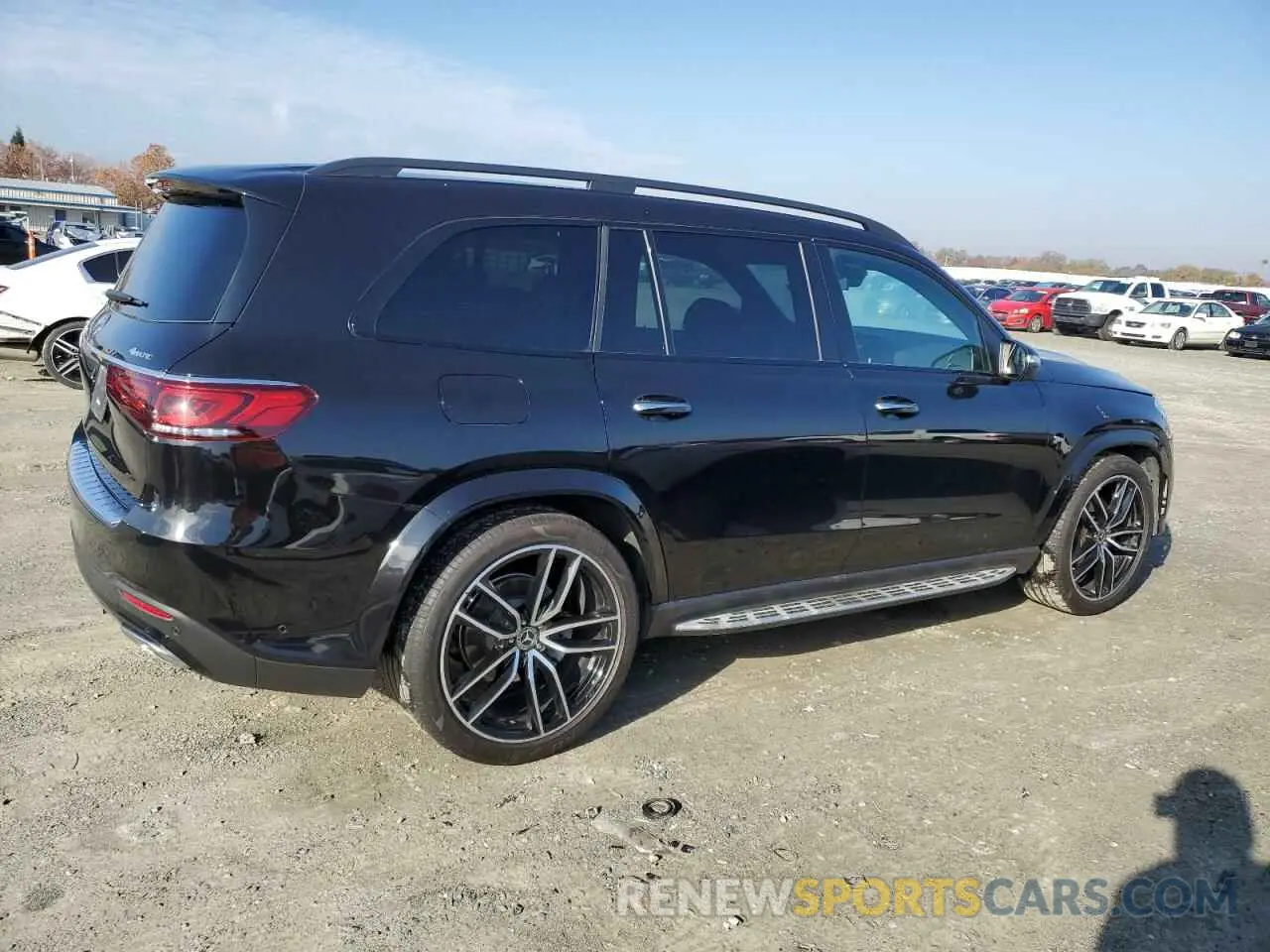 3 fotografías del automóvil dañado 4JGFF8GE6MA394611 MERCEDES-BENZ GLS-CLASS 2021