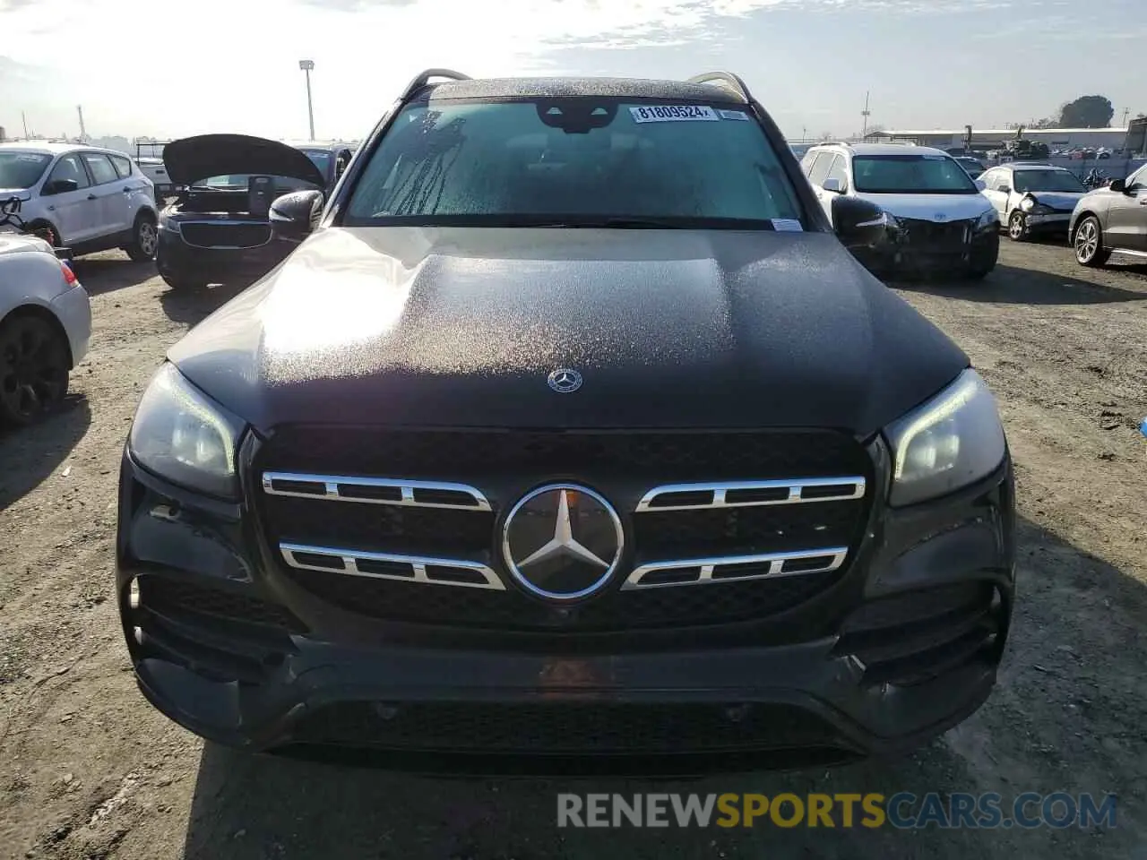 5 fotografías del automóvil dañado 4JGFF8GE6MA394611 MERCEDES-BENZ GLS-CLASS 2021