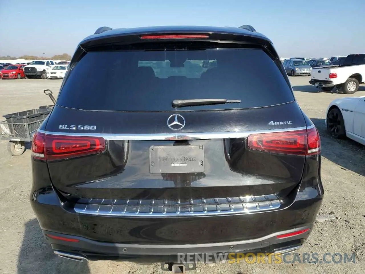 6 fotografías del automóvil dañado 4JGFF8GE6MA394611 MERCEDES-BENZ GLS-CLASS 2021