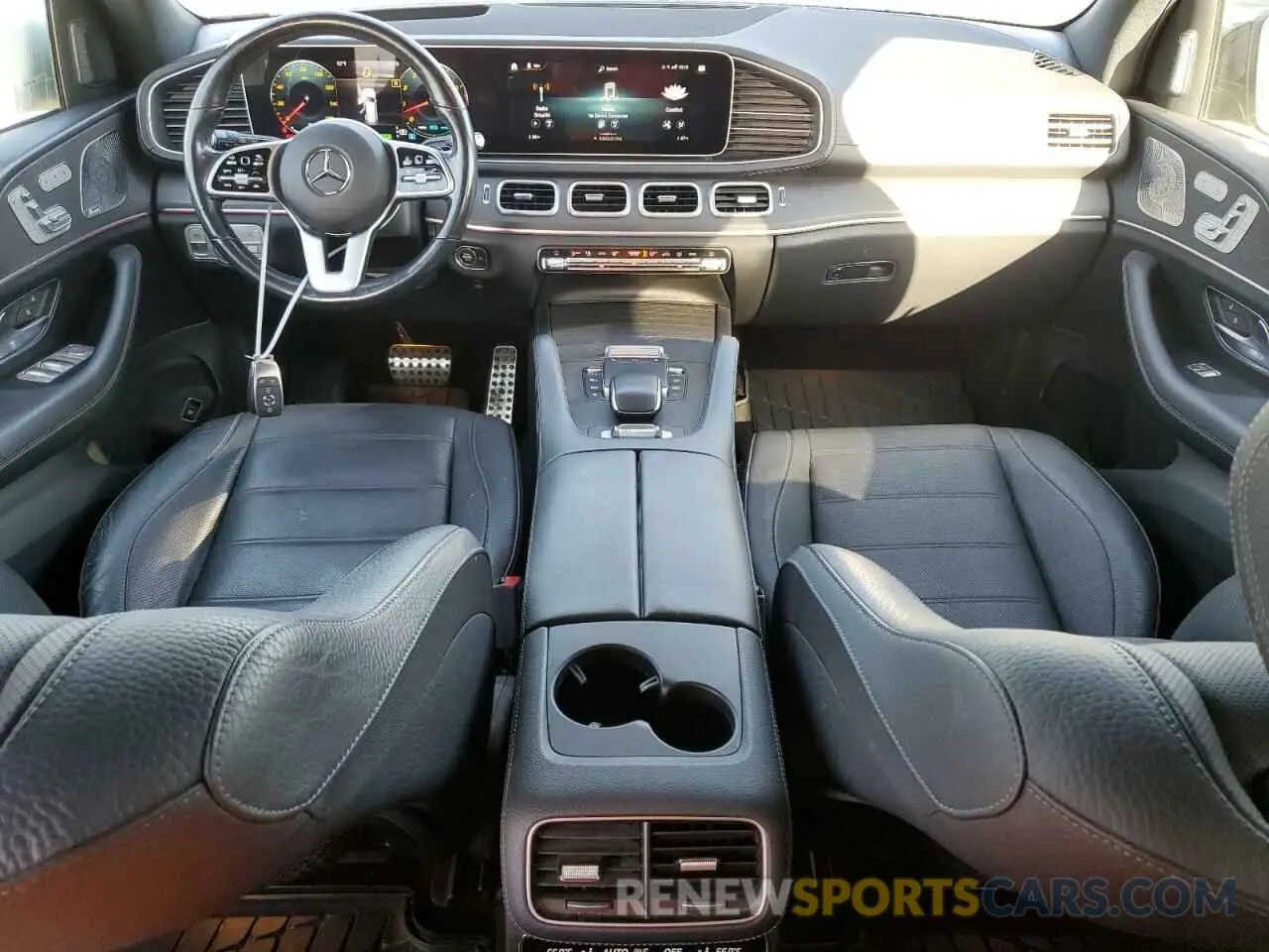8 fotografías del automóvil dañado 4JGFF8GE6MA394611 MERCEDES-BENZ GLS-CLASS 2021