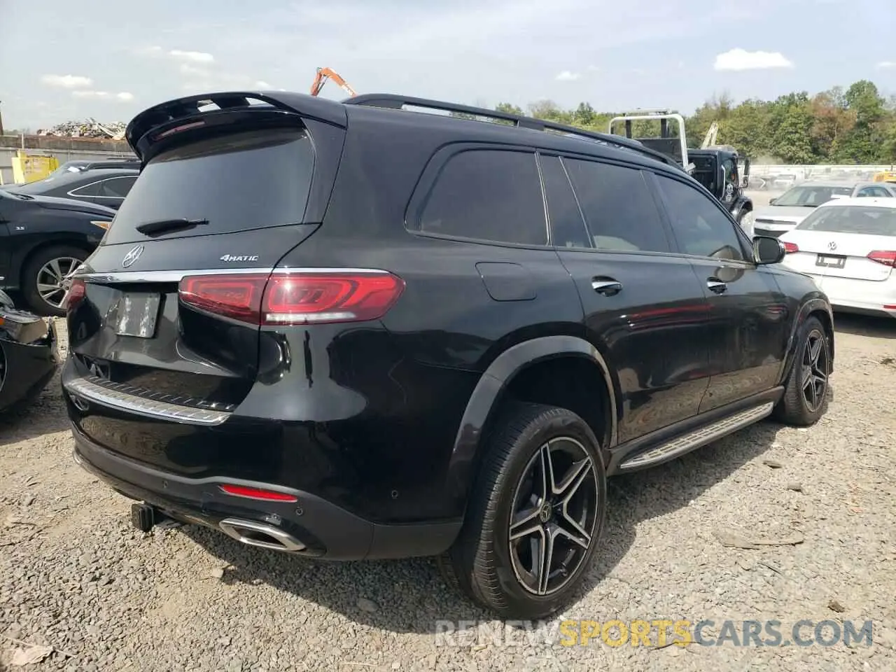 3 fotografías del automóvil dañado 4JGFF8GE7MA407690 MERCEDES-BENZ GLS-CLASS 2021