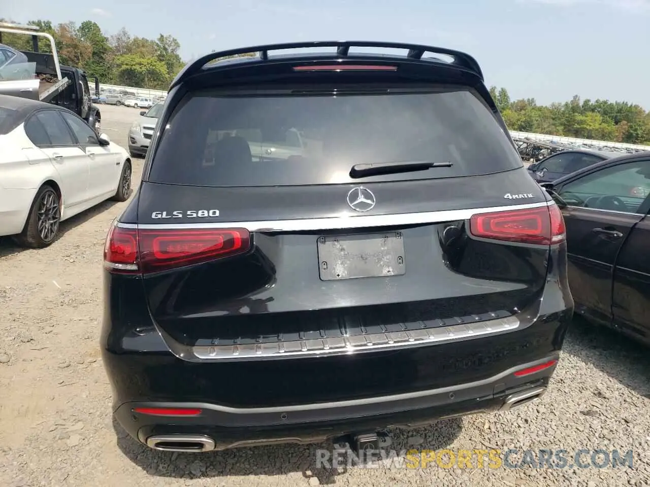 6 fotografías del automóvil dañado 4JGFF8GE7MA407690 MERCEDES-BENZ GLS-CLASS 2021
