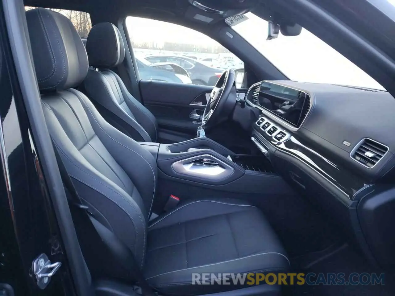 5 fotografías del automóvil dañado 4JGFF8GE8MA404023 MERCEDES-BENZ GLS-CLASS 2021