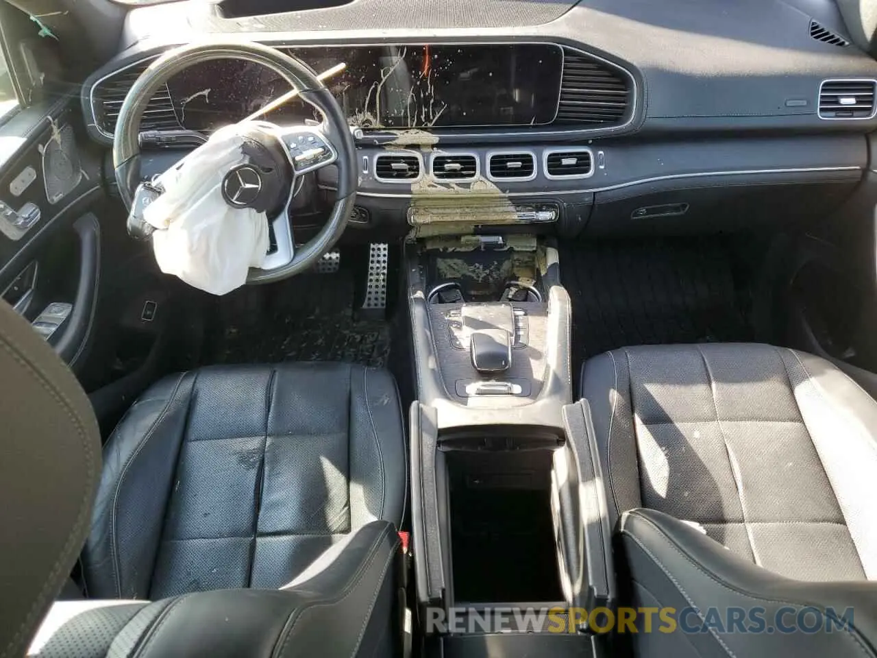 8 fotografías del automóvil dañado 4JGFF8GE8MA466215 MERCEDES-BENZ GLS-CLASS 2021