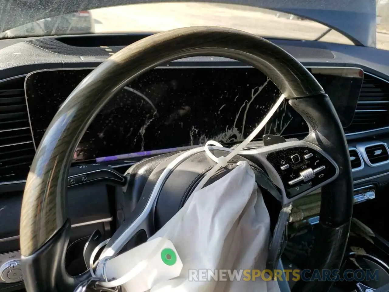 9 fotografías del automóvil dañado 4JGFF8GE8MA466215 MERCEDES-BENZ GLS-CLASS 2021