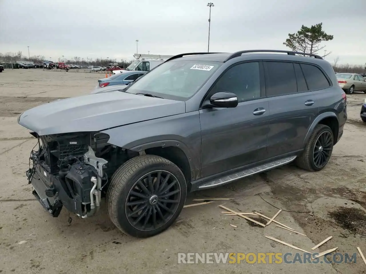 1 fotografías del automóvil dañado 4JGFF8KE2MA472213 MERCEDES-BENZ GLS-CLASS 2021