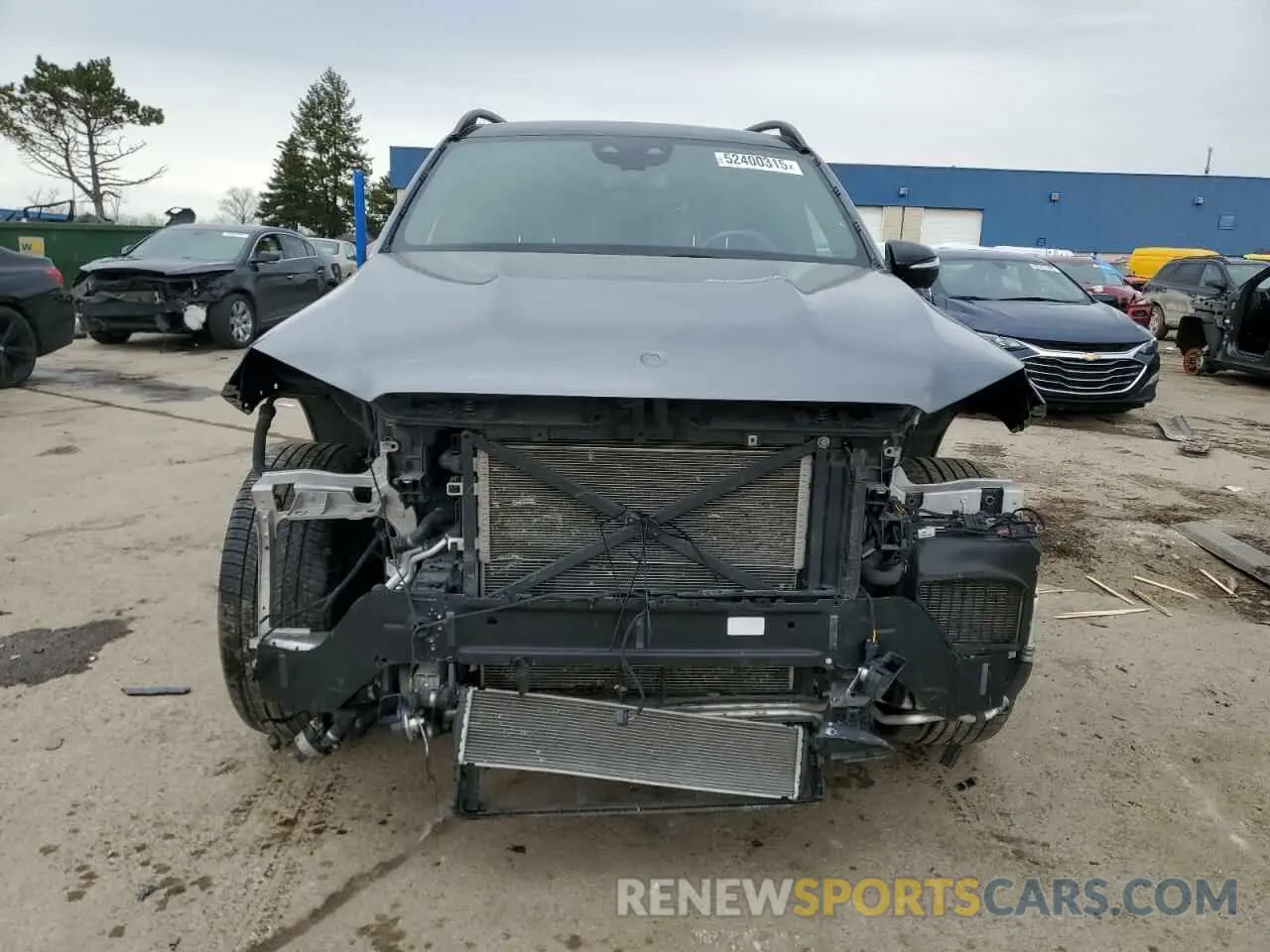 5 fotografías del automóvil dañado 4JGFF8KE2MA472213 MERCEDES-BENZ GLS-CLASS 2021