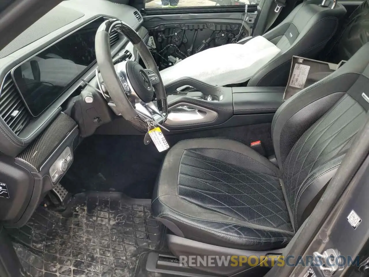 7 fotografías del automóvil dañado 4JGFF8KE2MA472213 MERCEDES-BENZ GLS-CLASS 2021