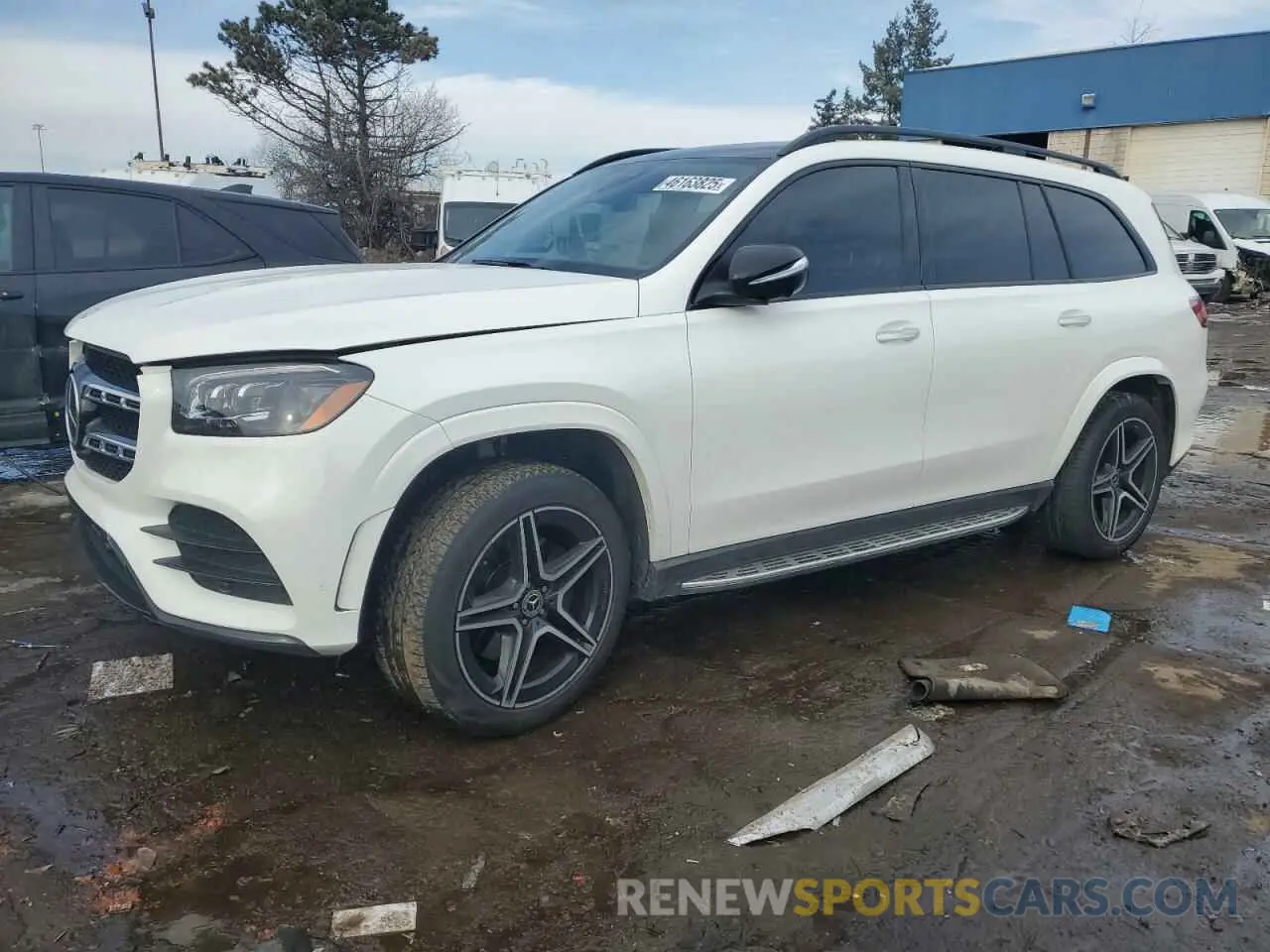1 fotografías del automóvil dañado 4JGFF5KE0NA763244 MERCEDES-BENZ GLS-CLASS 2022