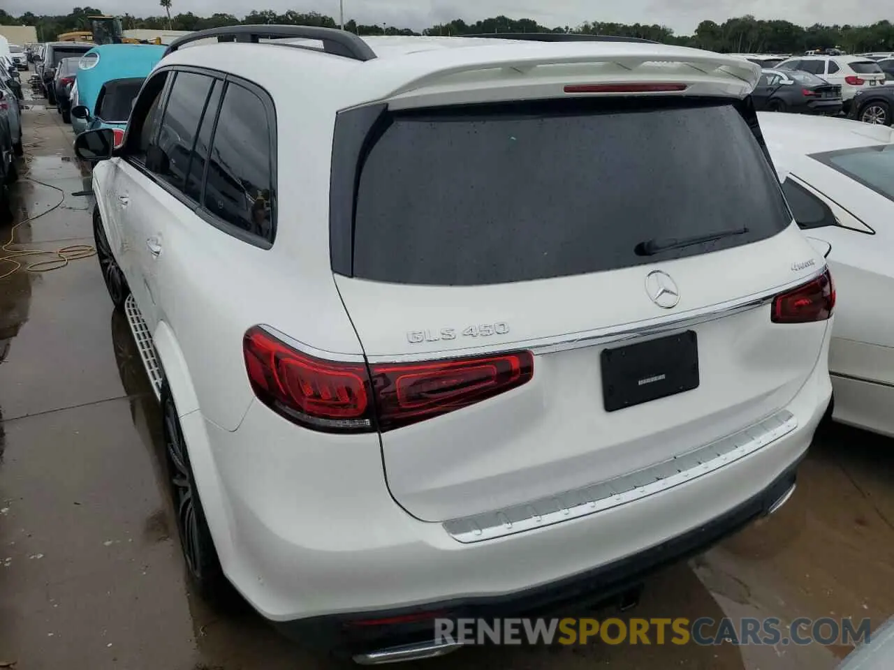 6 fotografías del automóvil dañado 4JGFF5KE1NA708575 MERCEDES-BENZ GLS-CLASS 2022
